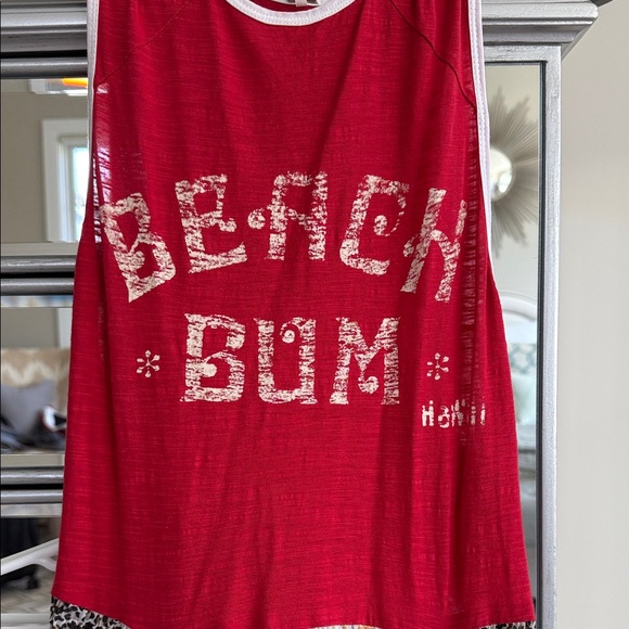 Free People Beach Bum Hawaii Maxi Dress Women SZ-Small Sleeveless Floral Cheetah - Picture 4 of 9